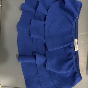 Charlotte Russe Deep Blue Skirt